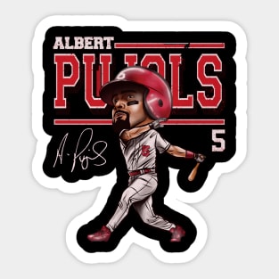 Albert Pujols St. Louis Cartoon Sticker